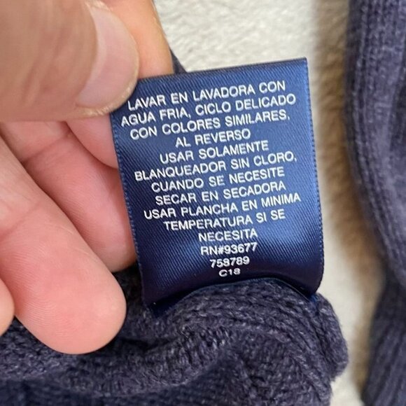 St. Johns Bay Men's Cardigan Sweater Large Cable Knit Button-Up Casual - Picture 5 of 9